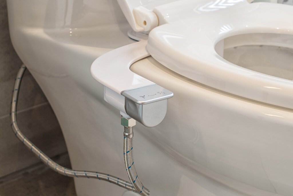 Way to save toilet tissues by using toilet bidet seat add on during covid 19 pandemic